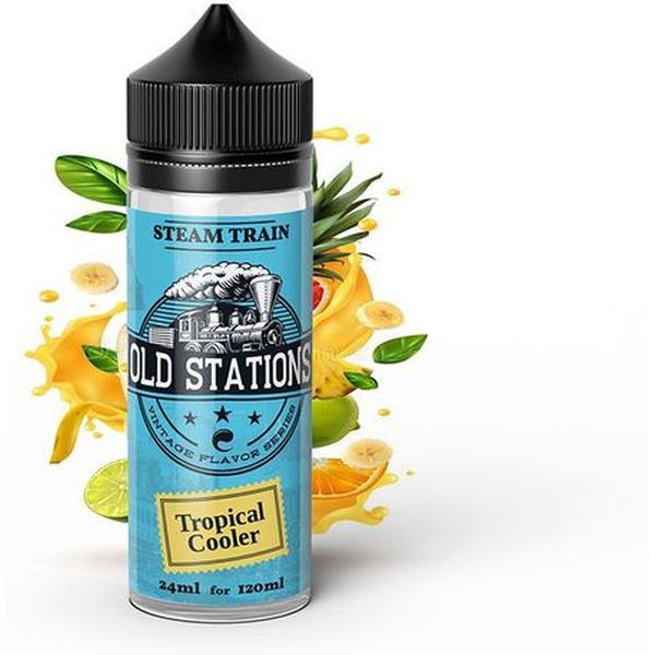 Steam Train Old Stations - Tropical Cooler 120ml